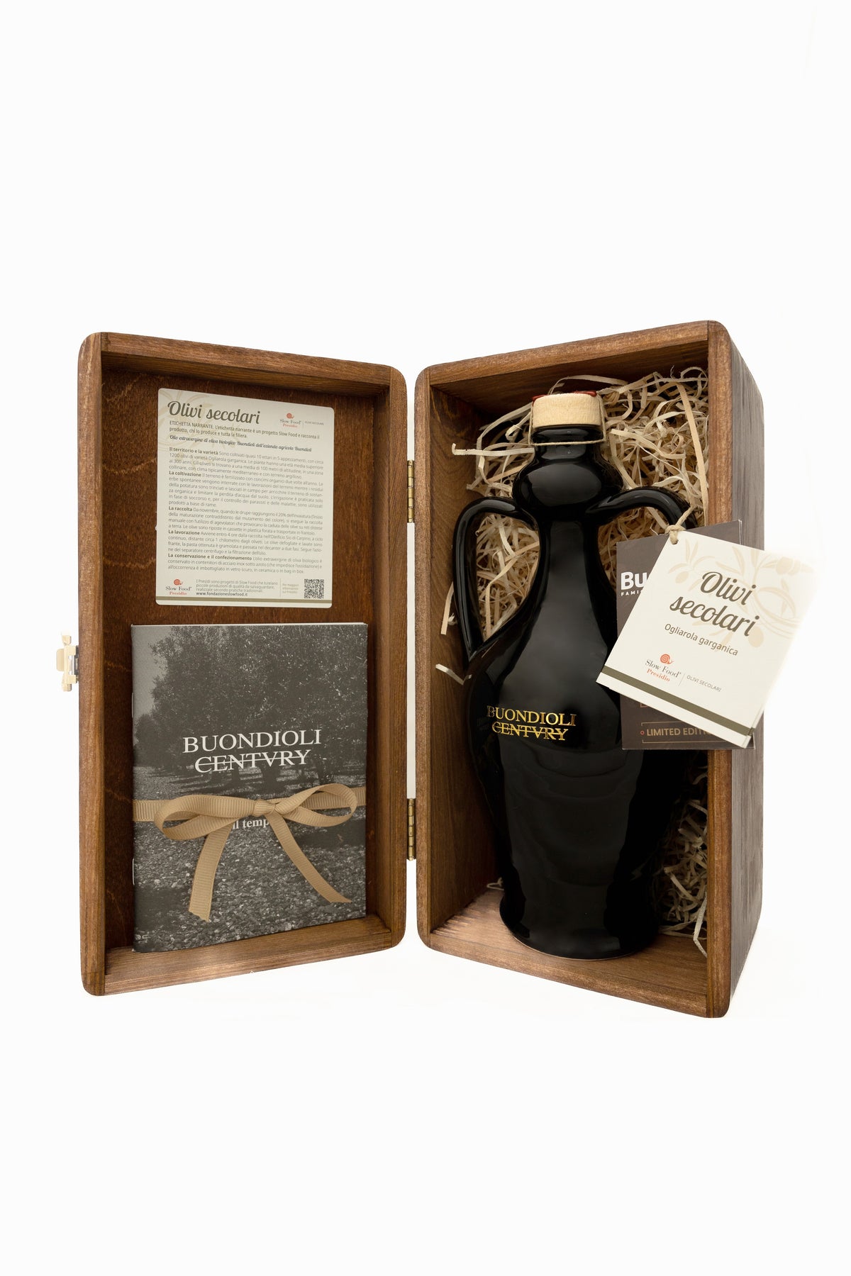 BuondiOli CENTVRY Limited Edition – Olio Extravergine di Oliva Biologico da Ulivi Secolari (500 ml)